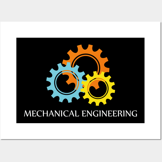 mechanical engineering, engineer, mechanic Wall Art by PrisDesign99